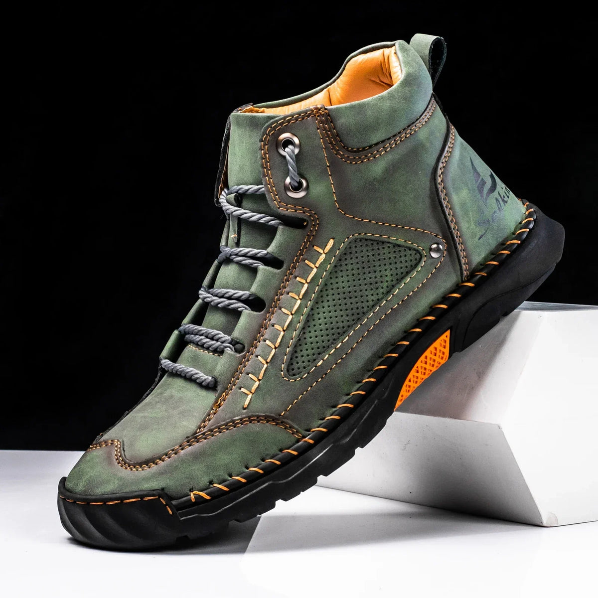 St. Moritz Leder High Top Schuhe