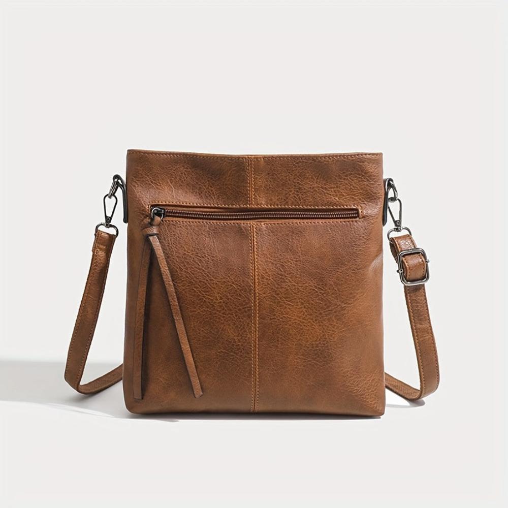 Lina - Vintage Umhängetasche mit Schachbrettmuster
